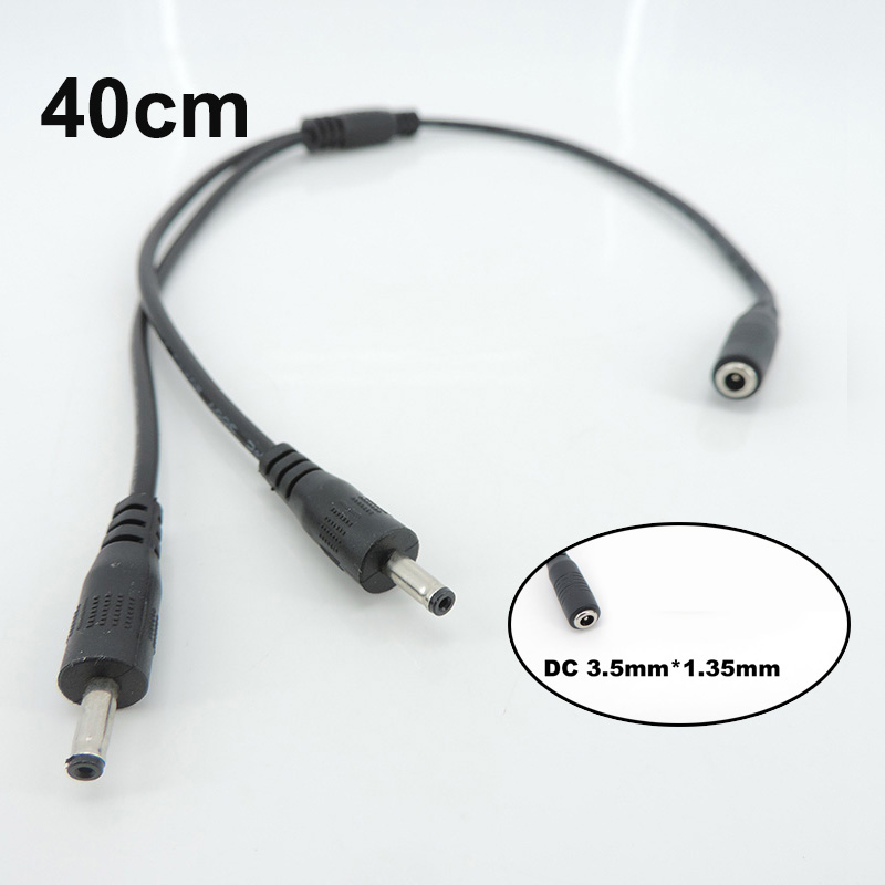 Cable Extension 3.5 - DC 3.5*1.35mm 전원 커넥터 Y 분배기