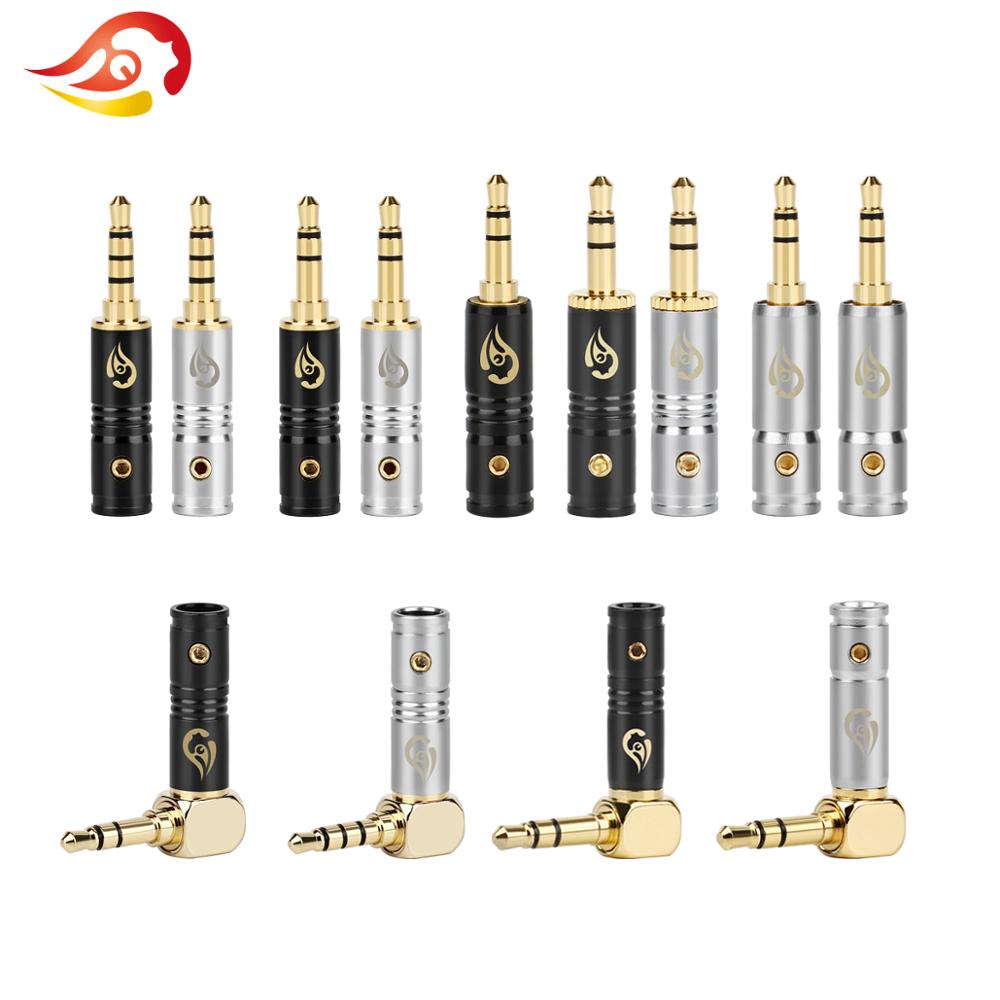 Audiophile Headphone Wired - QYFANG 오디오 잭 3/4 극 스테레오