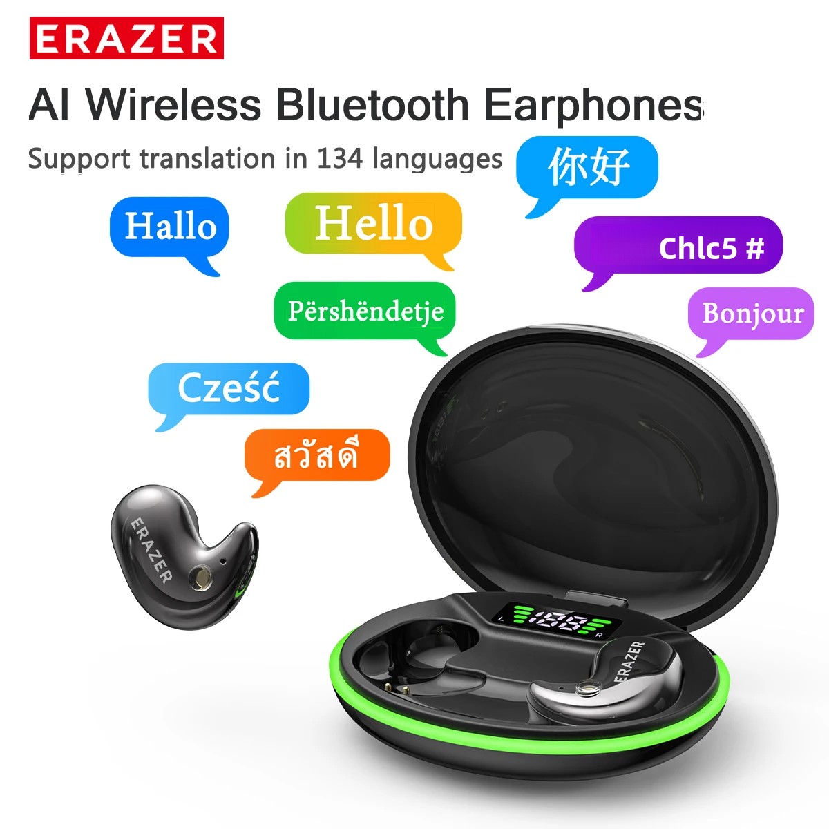 Wireless Earbuds Tws - EARZER XF58 인이어 블루투스 헤드폰 마이크