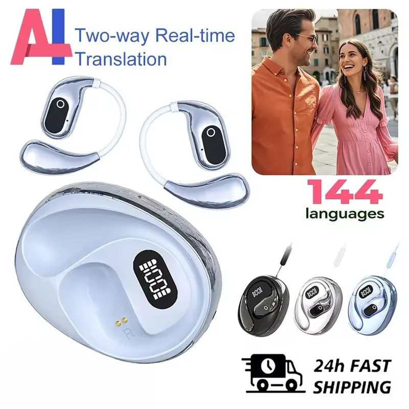 Bluetooth Headset On Ear - XG99 번역 헤드폰 144개 언어 무선