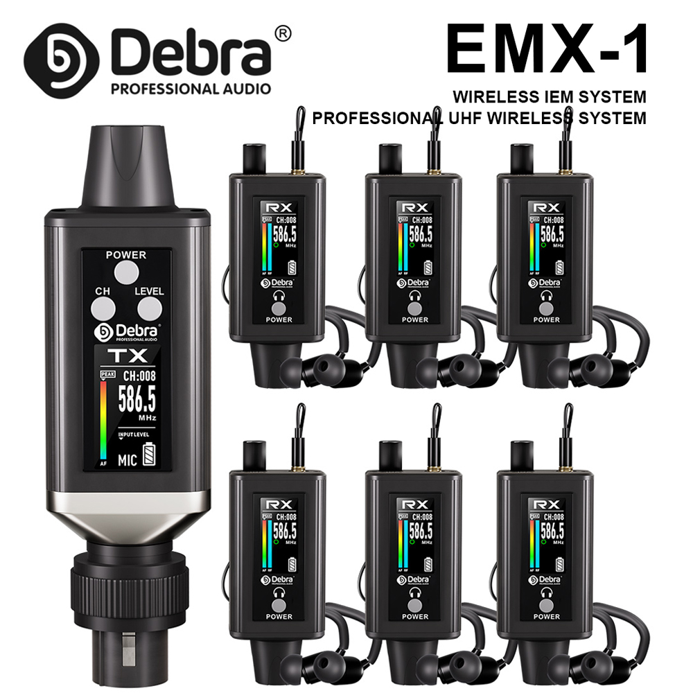 In Ear Monitor Iem - 데브라 오디오 UHF 스테레오 IEM EMX-1