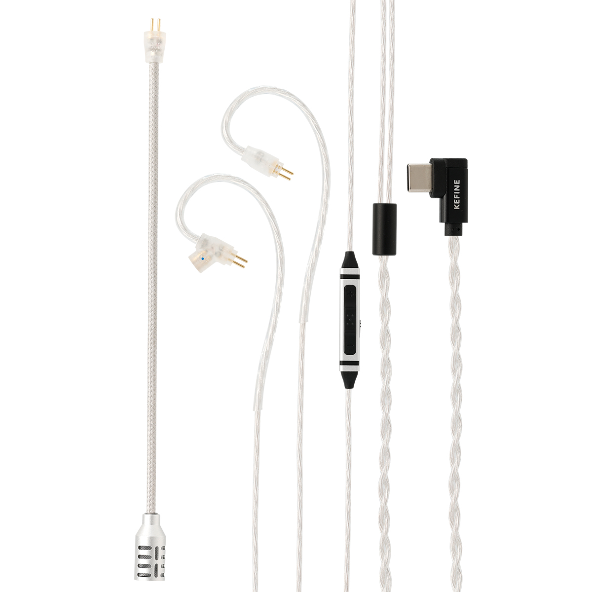 Usb C Earphone - 하이파이 유선 이어폰용 케핀 게이밍 케이블