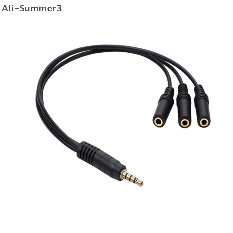 3.5mm 3웨이 포트 AUX 멀티 헤드폰 이어폰 오디 - Earphone Splitter Jack 리뷰 및 가격