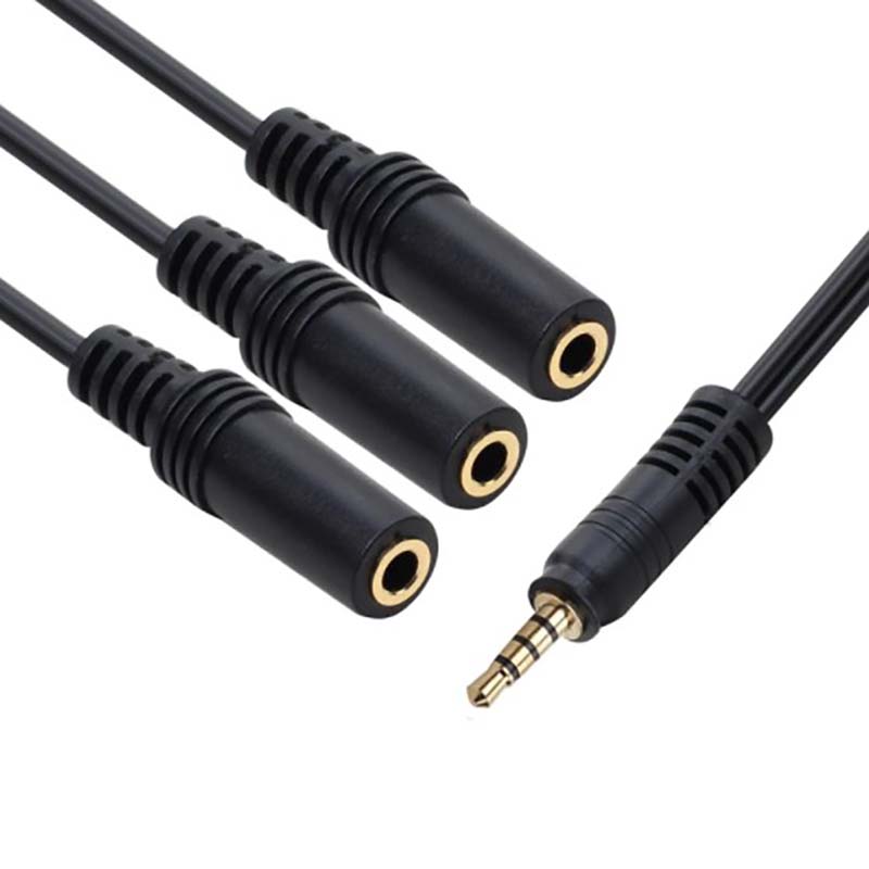 1개 3.5mm 3웨이 포트 AUX 멀티 헤드폰 이어폰 - Earphone Splitter Jack 리뷰 및 가격
