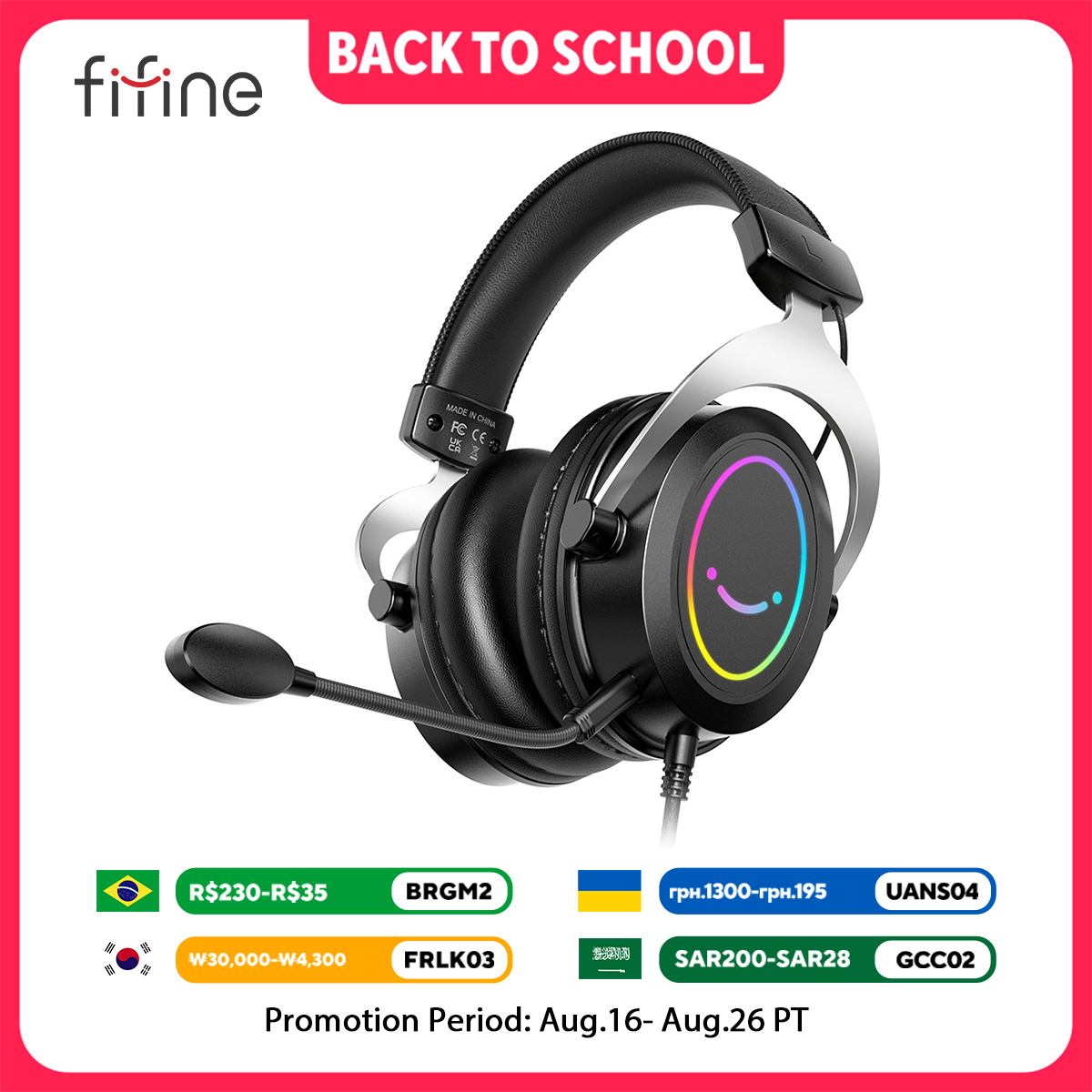 다이나믹 RGB/MIC/인라인 제어 기능을 갖춘 FIF - Gaming Headset Rgb 리뷰 및 가격