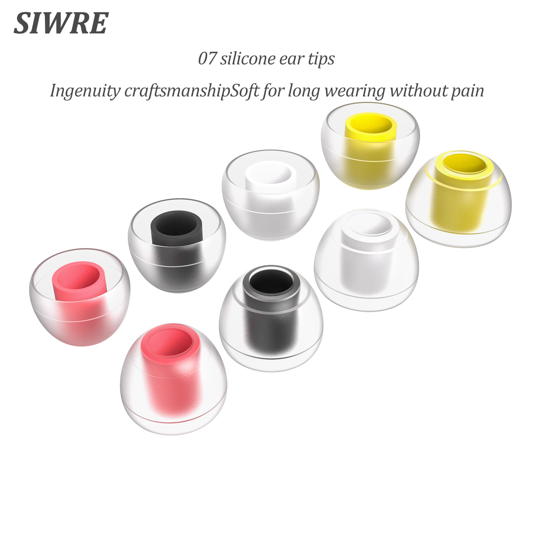 SIWRE 07 이어폰 이어버드용 실리콘 이어팁 Kz  - In Ear Monitor Iem 리뷰 및 가격