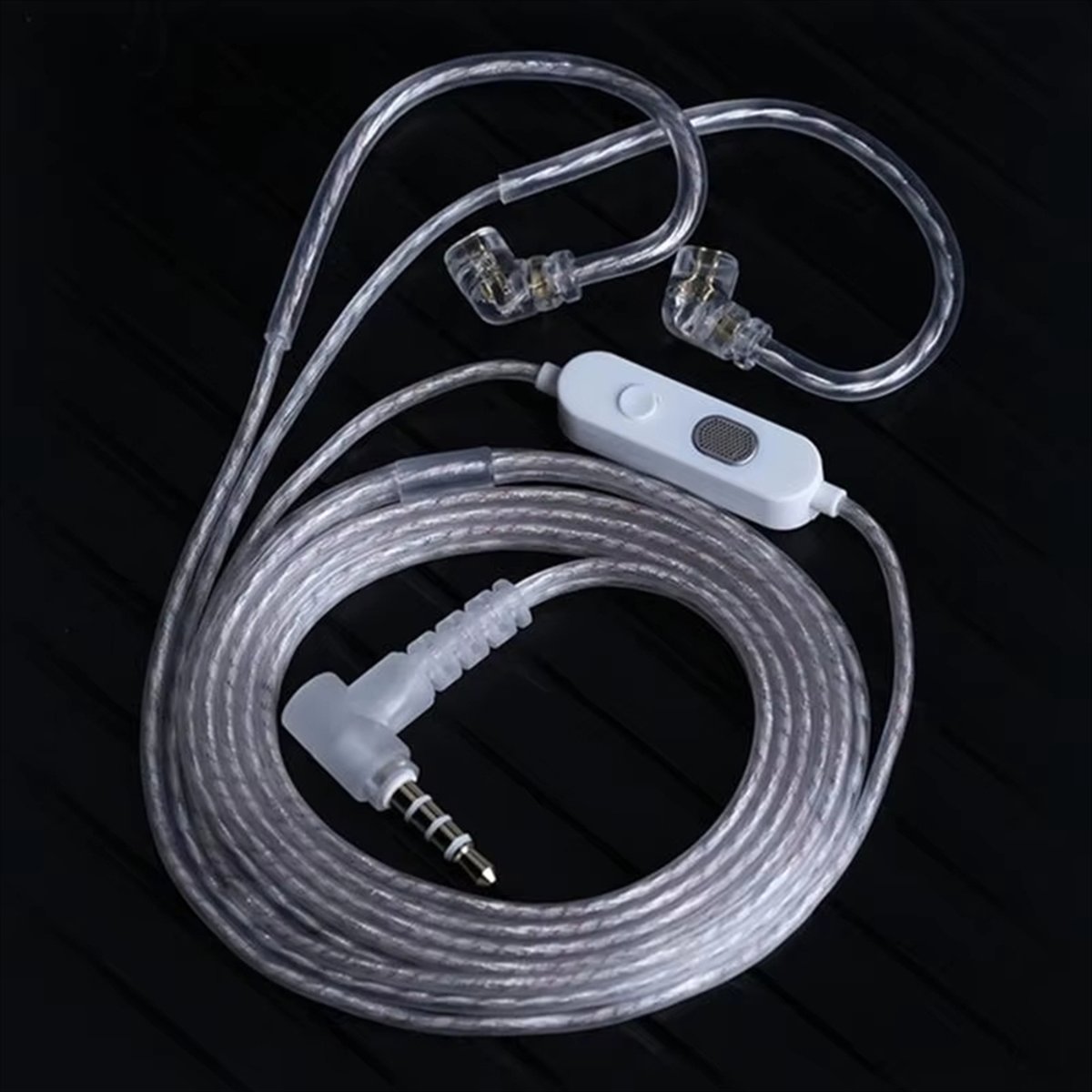 ABAN 헤드폰 코드 M2 듀얼 마이크 실버 도금 케이 - Wired Earphone Mic 리뷰 및 가격