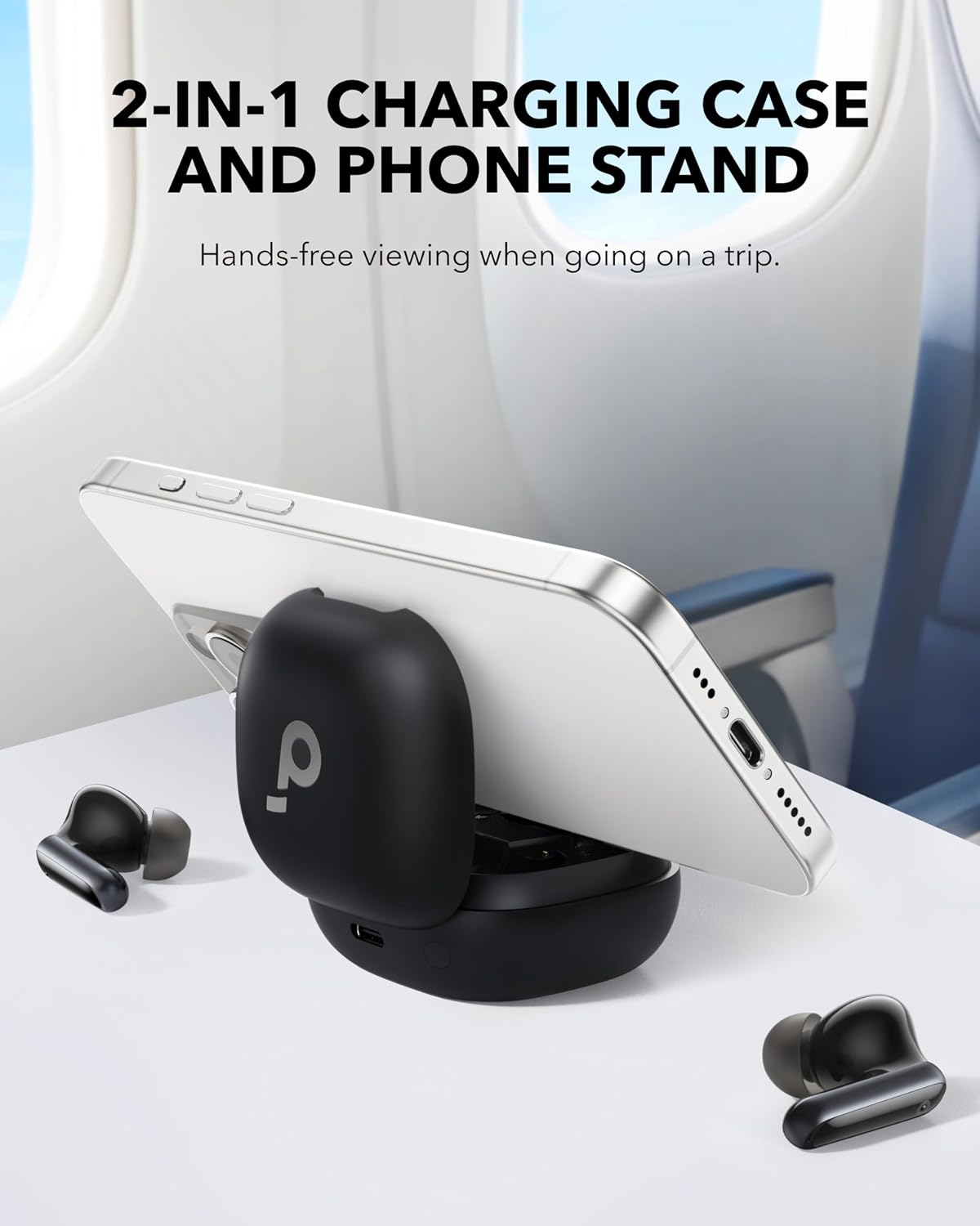 어댑티브 노이즈 캔슬링 이어버드, 60시간 재생, 2- - Earbuds Charging Case 리뷰 및 가격