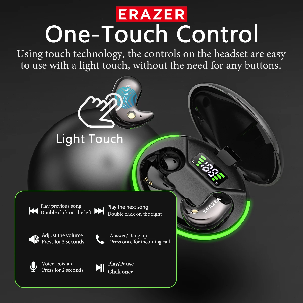 EARZER XF58 인이어 블루투스 헤드폰 마이크 내 - Wireless Earbuds Tws 리뷰 및 가격