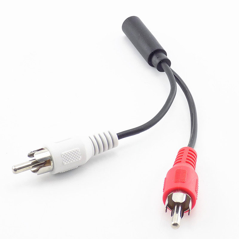 3.5mm RCA 암 잭 스테레오-2 RCA 수 플러그 - Cable Extension 3.5 리뷰 및 가격