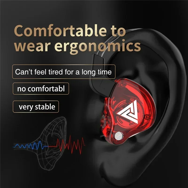 새로운 QKZ AK6 구리 드라이버 HiFi 유선 이어 - Wired Earphone Mic 리뷰 및 가격
