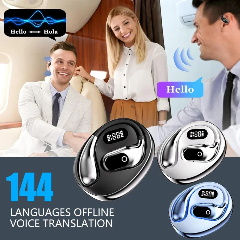 XG99 번역 헤드폰 144개 언어 무선 실시간 번역  - Bluetooth Headset On Ear 리뷰 및 가격