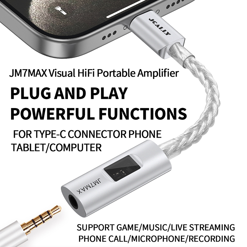 JCALLY JM7MAX Type-C 휴대용 DAC 및 - Usb C Earphone 리뷰 및 가격